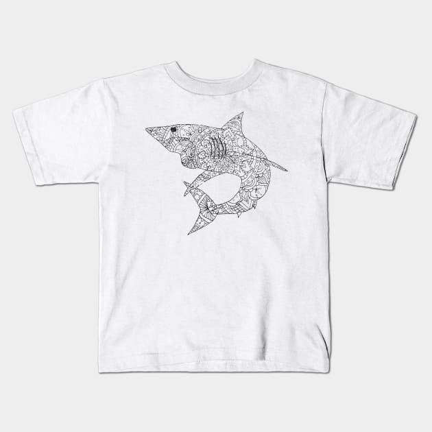 Sharkala Kids T-Shirt by nsvt